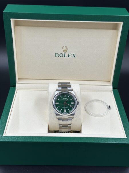 Oyster perpetual 36mm green brand new 2025
