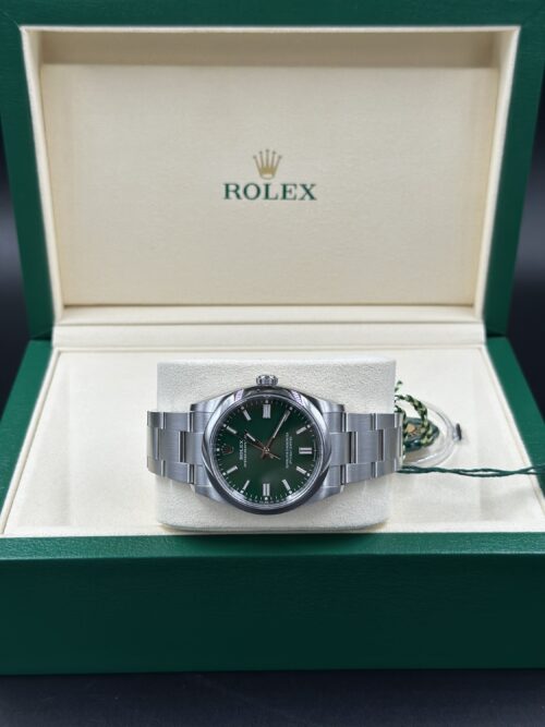 Oyster perpetual 36mm green brand new 2025 - Image 6