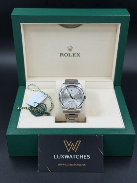 Rolex OP 41mm silver