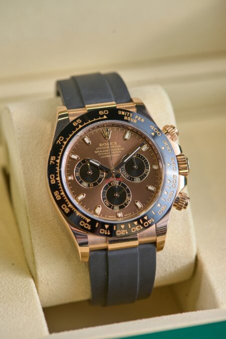 Rolex Daytona Choco dial oyster flex