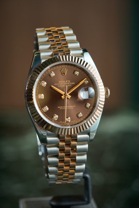Datejust 41mm Choco diamond
